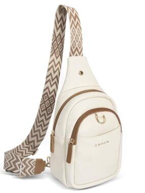 🆕 OSOCE Sling Bag for Women Anti-Theft Crossbody Chest Bag, Water-Resistant PU